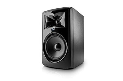 6. JBL Professional 308MKII Next-Generation 8 Inch 2 Way Powered Studio Monitor Speakers (Pair) with 2x Senor Microphone Cable 2x TRS Balance Cable 1x Adapter Cable and Zorro Sounds Cloth - Imagen 5