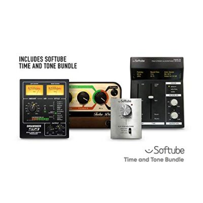 3. Focusrite Scarlett 2i2 2x2 USB Audio Interface Full Studio Bundle with Creative Music Production Software Kit and CR4-X Pair Studio Monitors and 1/4” Instrument Cables - Imagen 2