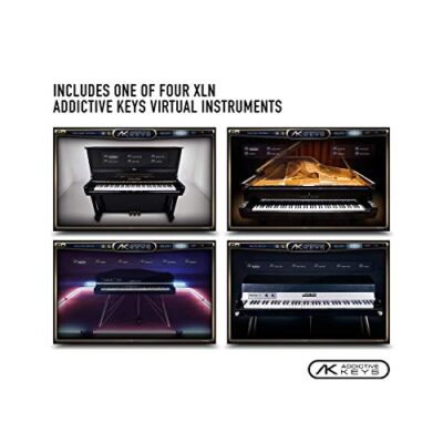 3. Focusrite Scarlett 2i2 2x2 USB Audio Interface Full Studio Bundle with Creative Music Production Software Kit and CR4-X Pair Studio Monitors and 1/4” Instrument Cables - Imagen 3