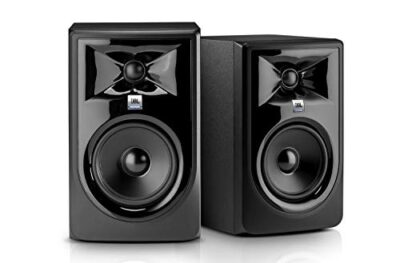 6. JBL Professional 308MKII Next-Generation 8 Inch 2 Way Powered Studio Monitor Speakers (Pair) with 2x Senor Microphone Cable 2x TRS Balance Cable 1x Adapter Cable and Zorro Sounds Cloth - Imagen 6